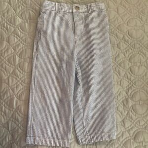 Polo by Ralph Lauren 18 months light blue  seersucker pants